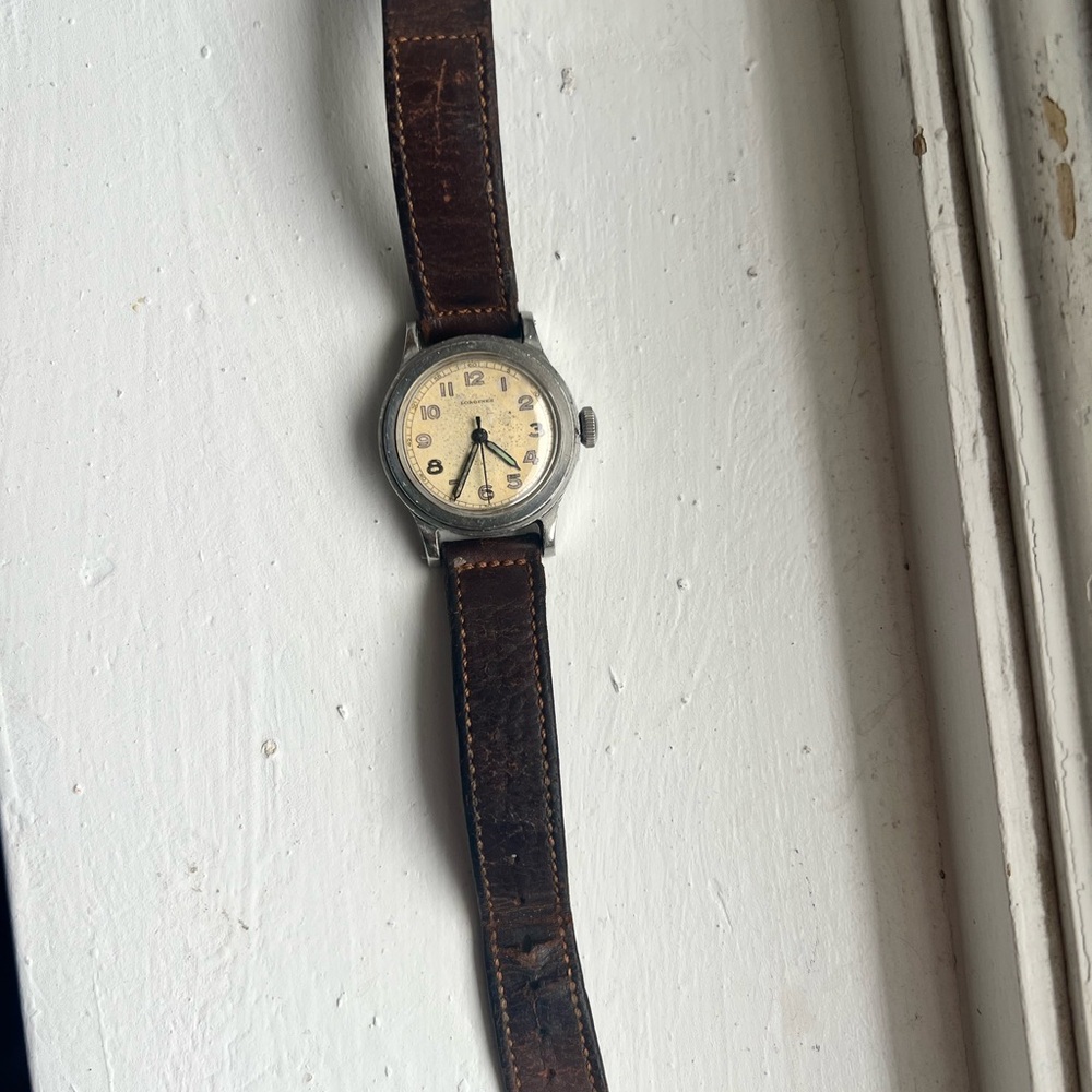 WW2 era Longines Tre Tacche - Picture 7 of 9